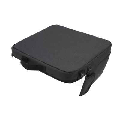 Подушка с подогревом, черная, USB, умная, 3 передачи, контроль температуры, портативная, подогреваемая, стадионная подушка