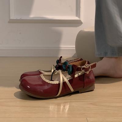 Модные балетки, женские туфли Мэри Джейн, модные женские туфли-лодочки с бантиком-бабочкой