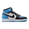 Детские кроссовки Air Jordan 1 Retro High OG GS UNC Toe Blue University-Blue Black FD1437-400
