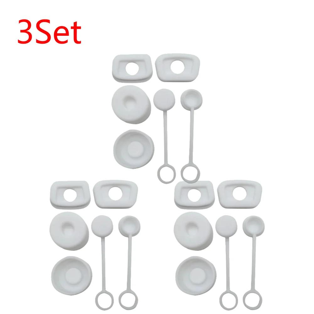 1-3 комплекта силиконовых заглушек для защиты от проливания для стакана Stanley 1.0 2.0 40oz/30oz, аксессуары для тамблера, герметичная крышка для соломинки, заглушка от проливания