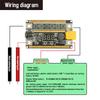 GX591 DIY Spot Welder 99 Gear Adjustable Battery Energy Storage Spot Welding Machine 12V Welding Control Board for 18650 Battery