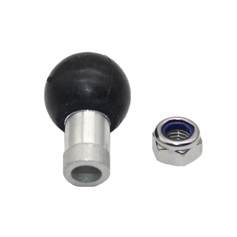 1 inch Ball Head Adapter M8 Screws Motorcycle Handlebar Clamp Base Holder for Mount Smartphone Cameras Holder Bolt Bracket