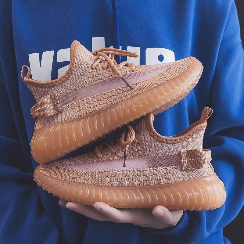 Кокосовые туфли мужские и женские туфли весна и осень 2025 новые популярные сетчатые туфли дышащие летние папа спортивные повседневные кроссовки для бега