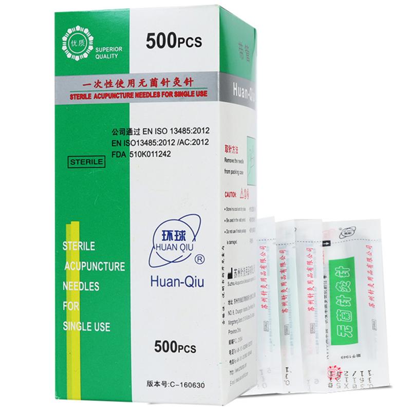 500 шт./кор. одноразовые иглы для акупунктуры, стерильные иглы для акупунктуры, игла для косметического массажа