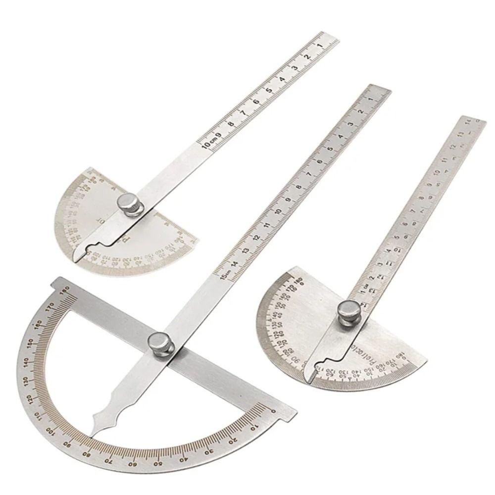 Угловая линейка Транспортир Гониометр Регулируемый транспортир Измерительные инструменты