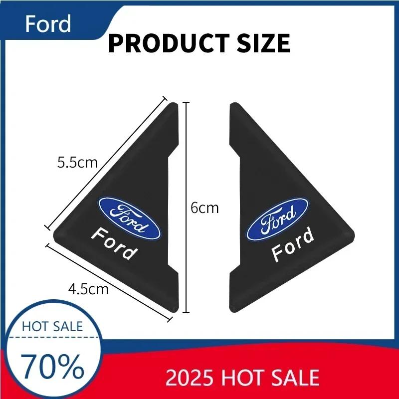 Car Sticker 2026 2025 Hot For Ford New Car Door Corner Protective Cover Door Scratch Silicone Anti-collision Covers For Ford Foc