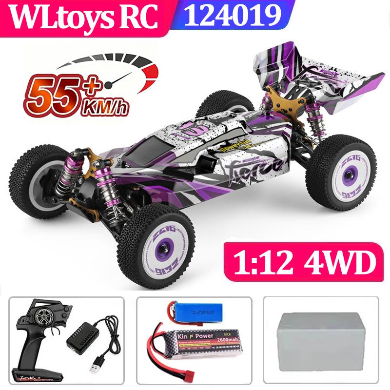 75 КМ/Ч WLtoys 124016 124017 60 КМ/Ч 144001 Электрический 4WD Пульт Дистанционного Управления Высокоскоростной Квадроцикл Дрифт RC Машины для Взрослых Игрушки