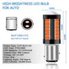 2x 1157 светодиодные стоп-сигналы bay15d p21/5w LED стоп-сигнал 33smd мотоциклетный стоп-сигнал Сигнальная лампа ДХО светодиодные автомобильные ходовые огни 12В