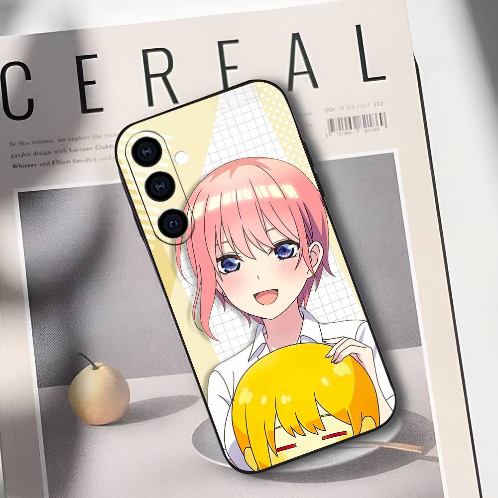 Чехол для телефона I-Ichika N-Nakano Для Samsung Galaxy A73,A72,A71,A70,A53,A52,A51,Мягкий силиконовый черный чехол