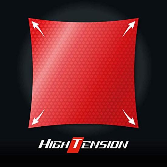 Накладка для настольного тенниса Butterfly Roundel High Tension Накладка для бекхенда Красная (006) Толщина 05860