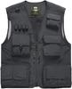 Mesh Photographer Fishing Multifunctional Large 7898 [Manatsulife] Men's Vest, Vest, Vest, Jacket, Breathable, Outdoor, Size, Multicolor, (Dark Gray,
