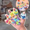 1/3/5Pcs Tangle Fidget Toy Deformation Sensory Hand-Eye Coordination Toy Anxiety Relief Twist Toy For Kid Adult Fine Motor Skill