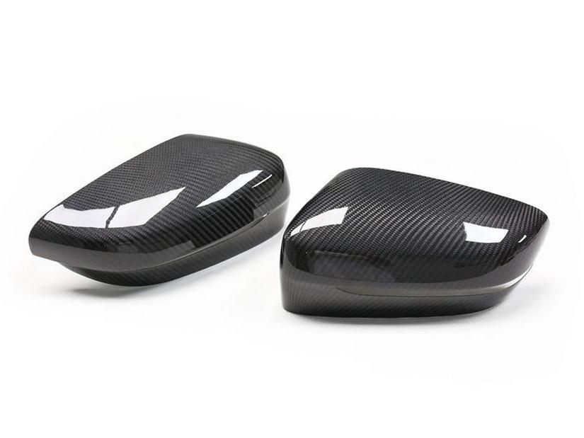 Dry Carbon Fiber Rearview Mirror Cover for BMW G20, G30, G32, G10: 3-8 Series