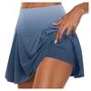 Women's Athletic Stretchy Pleated Tennis Skirts Run Yoga Inner Shorts Elastic Sports Golf Skorts