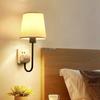 Wireless Wall Light: No Installation, No Drilling, Plug-in Soft Bedroom Lamp