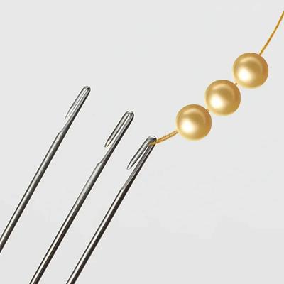 Ювелирный браслет Инструменты для нанизывания бусин Игла для бисероплетения Игла с открытым ушком Крючок для вязания экстратонкий ручной работы DIY