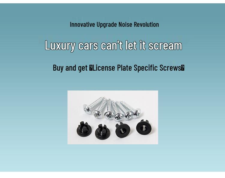 Sports Style License Plate Frame for W212 E260L, E300L, E400L