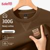 Baleno Men's Loose Fit Letter Print Pullover Sweatshirt