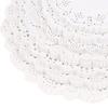 150 шт., круглая бумажная салфетка с кружевными краями, подложка для кексов, жареная еда, десерт, печенье, вечеринка, свадьба, бисквит, торт, посуда, подложка для чашки