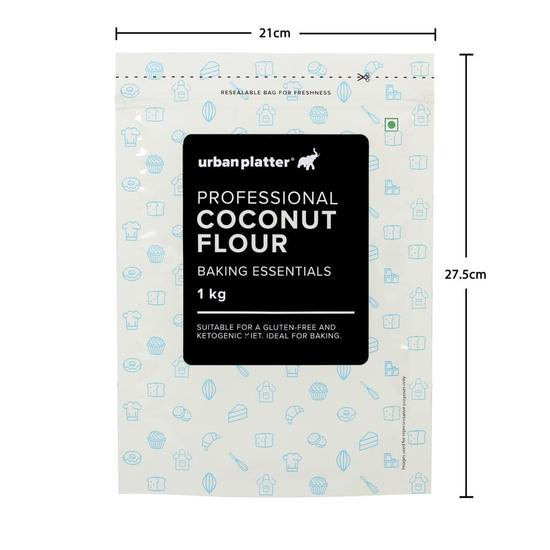 Urban Platter Coconut Flour, 1kg [Made with Coconuts from Tamil Nadu, Naturally Gluten-Free, Fiber-Rich, Paleo Friendly]