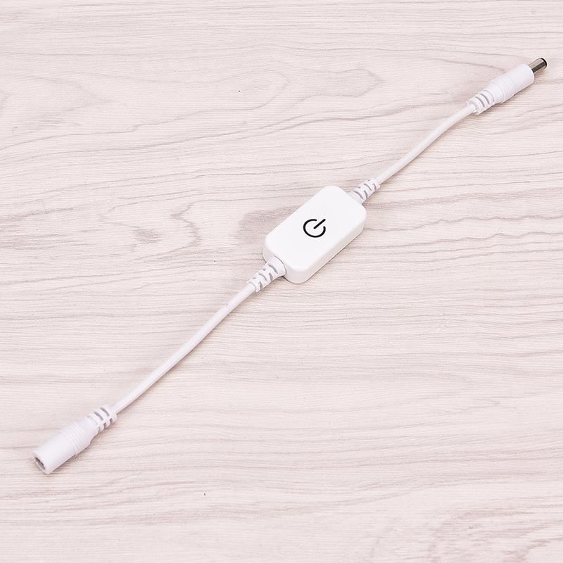 Светодиодный диммер 4A DC 12V-24V для одноцветной светодиодной ленты с сенсорным переключателем включения/выключения диммера