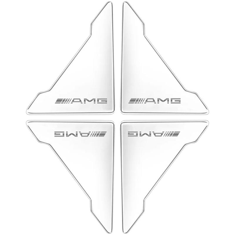 Car Door Corner Covers Stickers Anti Scratch Protection Decals For Mercedes Benz AMG W205 W204 W206 W213 W212 W211 W222 W221 W17
