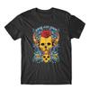 Love and Pride T-Shirt. Skull Rose Shirt 100% Cotton Premium Graphic Tee New