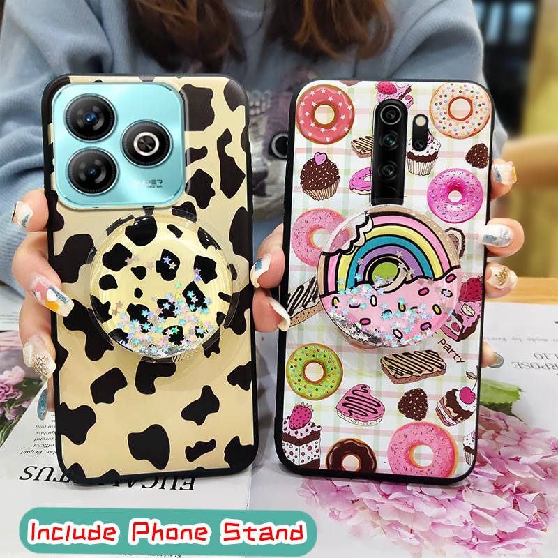 Защита камеры телефона Блестящий чехол для телефона для ZTE Blade A75 4G/Z2359 Грязеотталкивающий Силикон с эффектом кожи Простота Прочный