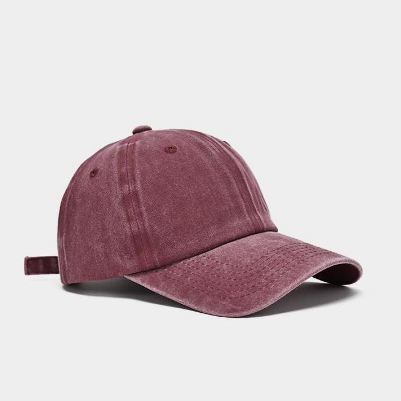 Бейсбольная кепка из промытого хлопка для мужчин и женщин, Snapback Hat, винтажные кепки в стиле хип-хоп, однотонная шляпа для папы, костяная кепка, уличная повседневная спортивная кепка