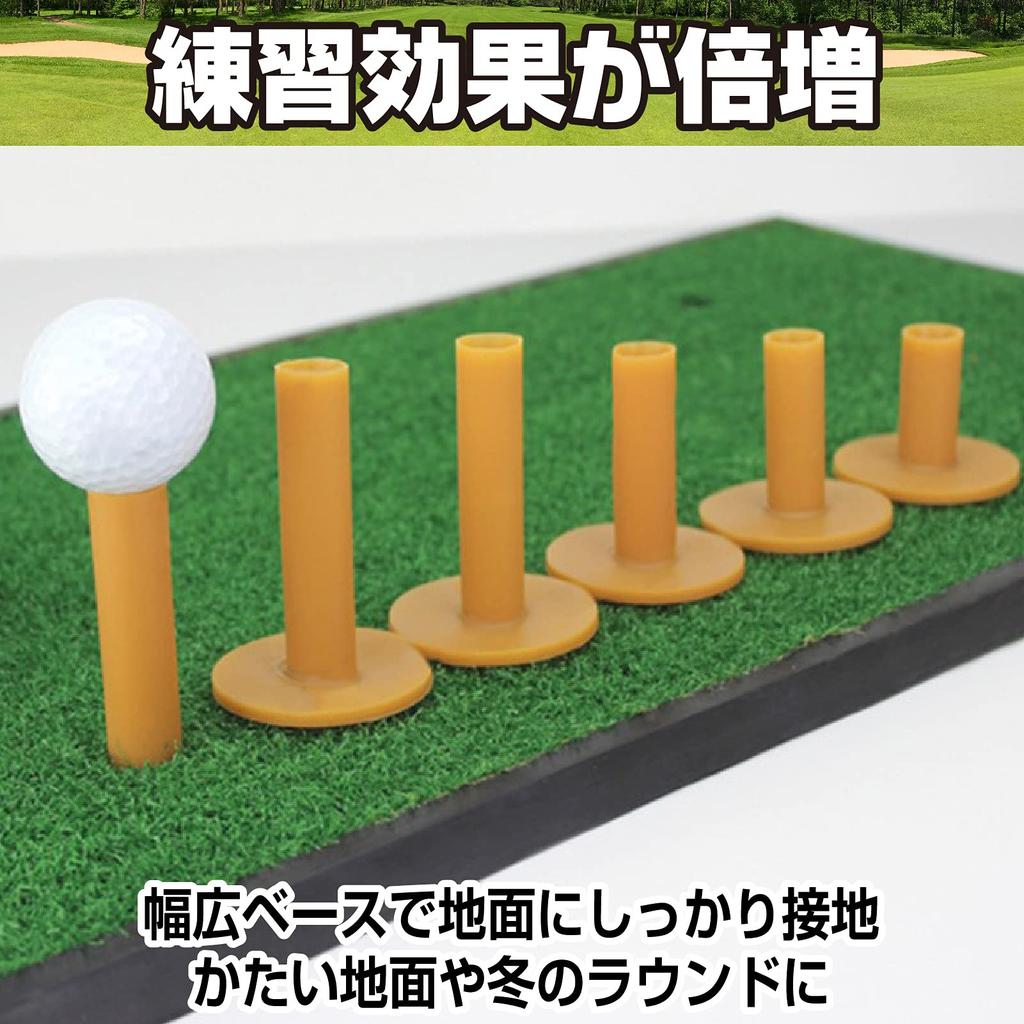 ZERONOWA Golf Tees для практики Резиновые резиновые мячи для гольфа Легкие Гибкие Устойчивость (Набор 8)