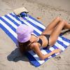 Free Custom Multi-Style Quick Drying Super Absorbent Sand-Free Microfiber Beach Towel with Logo Design All-Season Use