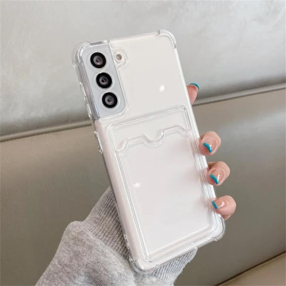Кошелек-сумка Прозрачный чехол Для Samsung A56 A36 A26 A16 A17 A07 A35 A55 5G A54 A53 A25 A71 A73 S26 Edge S25 Ultra S24 Чехол
