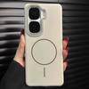 Для VIVO iQOO Neo10 Pro Plus Чехол Простой и Мягкий Магнитный ПК Кожаный Ударопрочный Чехол Для VIVO iQOO Neo 10 Pro+ Funda