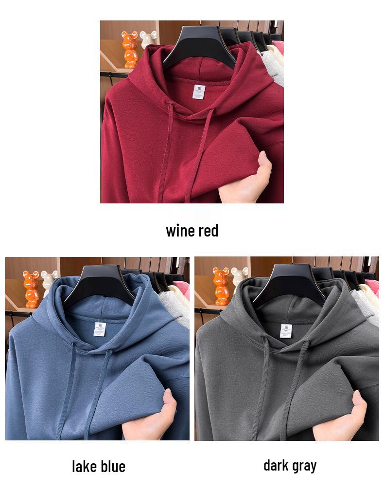 Men's Loose Fit Hooded Sweatshirt - New Spring/Autumn Style