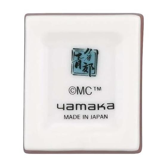 MOOMIN Фарфоровая подставка для палочек Кутани, Малышка Мю, Прибл.. 4x3x1см, Узор «Ёраку», Японская посуда, Подарок, День рождения, День матери, Женщинам, Товары, Красный