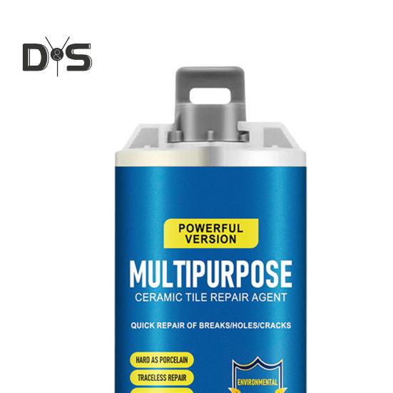 80G набор для ремонта затирки для плитки со скребком, круглой наждачной бумагой, палочкой для перемешивания, толкателем, водонепроницаемым средством для ремонта плитки для дома, кухни, ванной комнаты