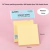 100 шт./цвет липкие заметки, милые липкие заметки, канцелярские липкие заметки для офиса, можно отрывать