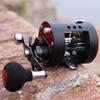 Baitcasting Fishing Reel Trolling  Fishing Line Wheel 360° Rotating EVA Handle Left/Right Hand Reel