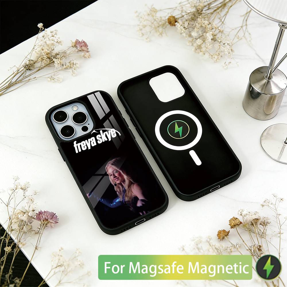 Чехол для телефона F-Freya Skye S-Singer для iPhone17,16,15,14,13,12,11 Plus,Pro Магнитный с Magsafe Беспроводная зарядка