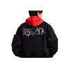 Jordan Casual Sport Full Zip Flight Jacket Autumn Men Jacket Black DN3406-010