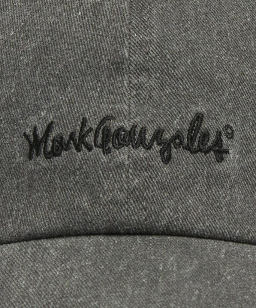 Mark Gonzales Базовая бейсболка с вымытым эффектом и логотипом - Угольный