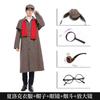 Halloween, Sherlock Holmes movie character Sherlock costume cosplay detective parent-child suit costume