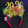Cute LED Glow Hair Bands Sweet Luminous Headpiece 2026 Happy New Year Headband  Cosplay