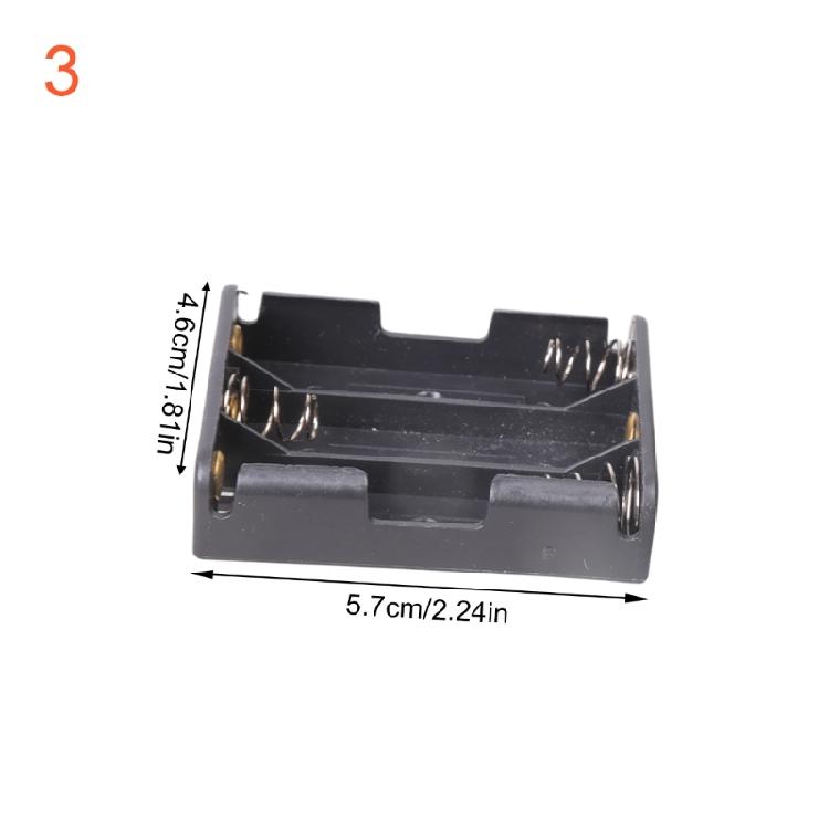 Heavy Duty 2A Battery Holder With Solderable Contacts Plastic Metal Hybrids Construction For Prolonged Use