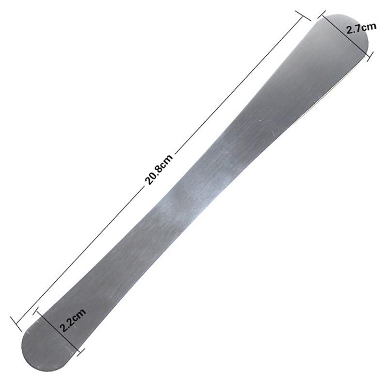 Small cup cake cream trowel baking tool stainless steel integrated round head ejector knife pastry round head design