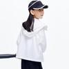 little MO&Co. Kids' UPF300+ Sun Protection Cooling Hooded Jacket