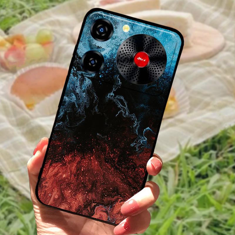 For ZTE Nubia Music Case Shockproof TPU Silicon Black Bumper Cover For ZTE Nubia Music Phone Cases Cute Back Cover Fundas Capa