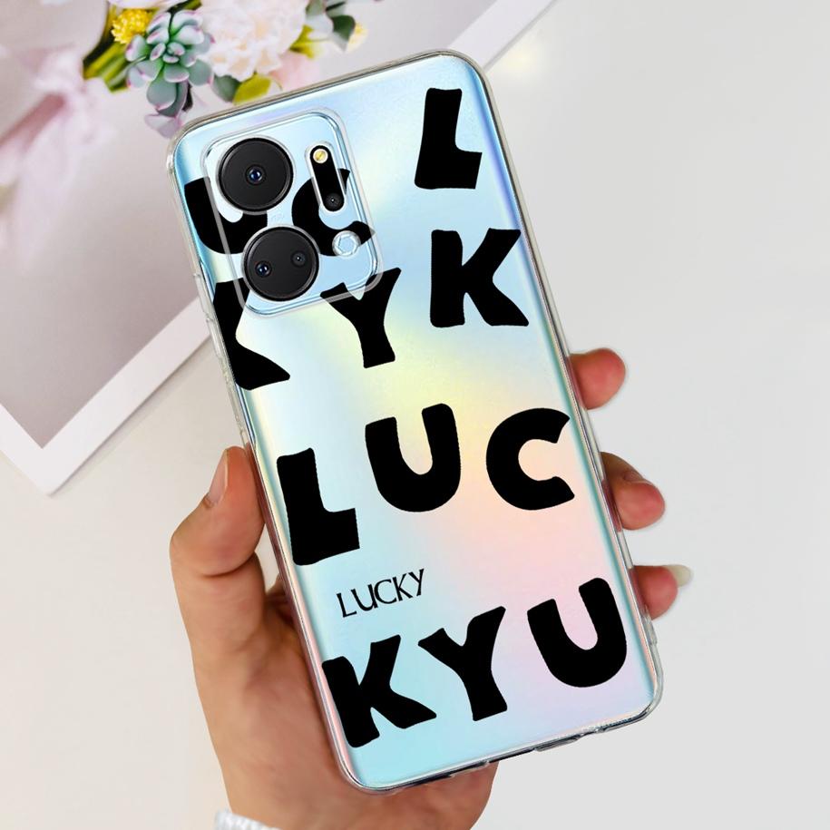 Чехол для Huawei Honor X7A Чехол для Honor X7A 2023 Силиконовый Мягкий ТПУ Чехол для телефона Для HonorX7A 4G RKY-LX2 RKY-LX3 Fundas 6,75 дюйма