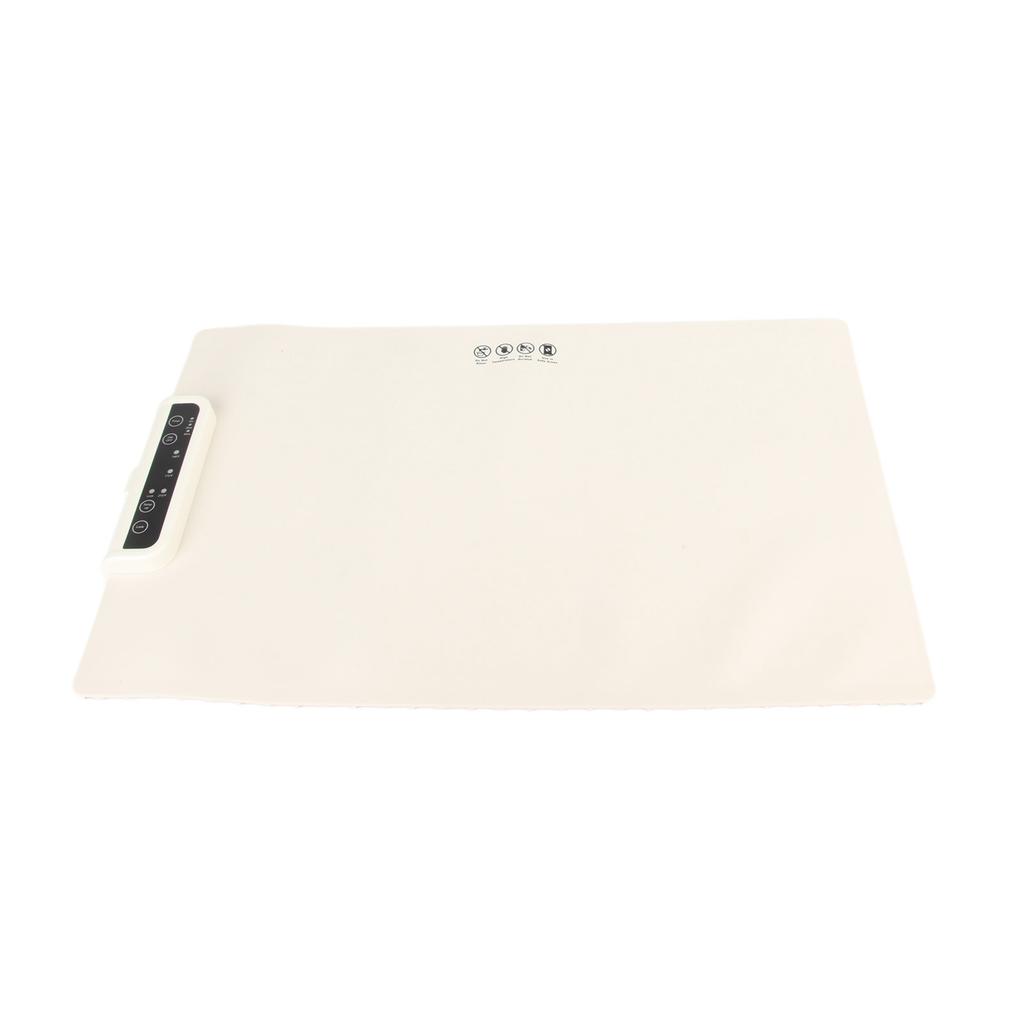 Складной поднос для подогрева пищи, силиконовый портативный электрический поднос для подогрева с регулируемой температурой для