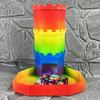 DND Dice Dice Tower Dice Rolling Tray Tower - Perfect for D&D Game RPG and Tabletop Gaming Best Gift